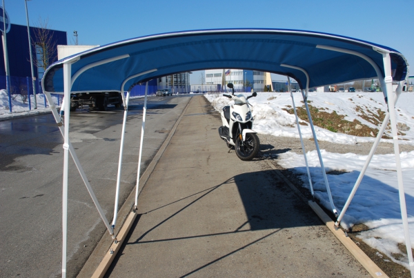 4-Stangen Bimini Top Breite 230cm ±10cm