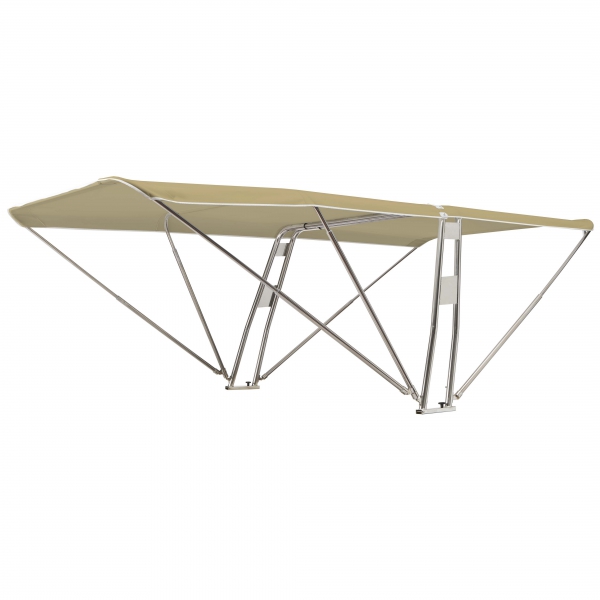 Bimini Top Vorne und hinten + Geräteträger