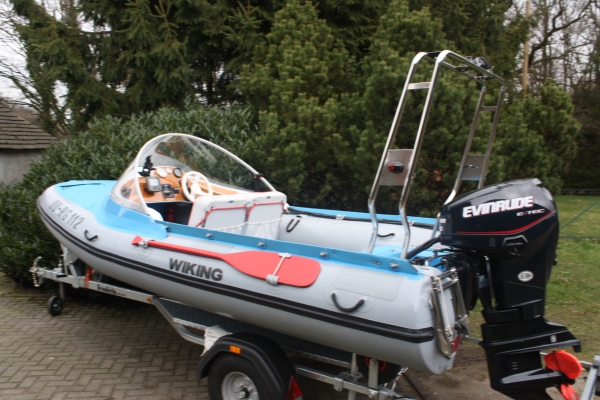 Gerätebügel für Schlauchboote - Ø 30 mm 80-155cm Montagebreite