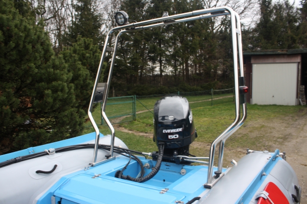 Gerätebügel für Schlauchboote - Ø 30 mm 80-155cm Montagebreite