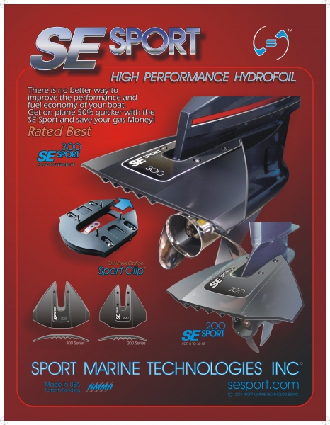 SE 300 Sport Hydrofoil (für Z-Antriebe und Aussenbordmotoren)