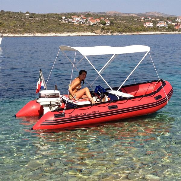 3 Stangen Bimini Top Elegance Breite 215-228cm