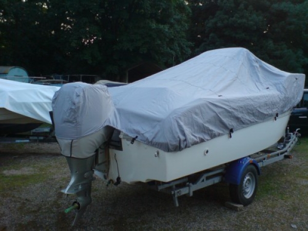 Bootspersenning für Konsolenboote bis 5,67 Meter Farbe schwarz