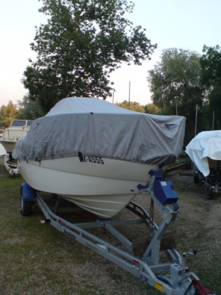 Bootspersenning für Konsolenboote bis 5,67 Meter Farbe schwarz