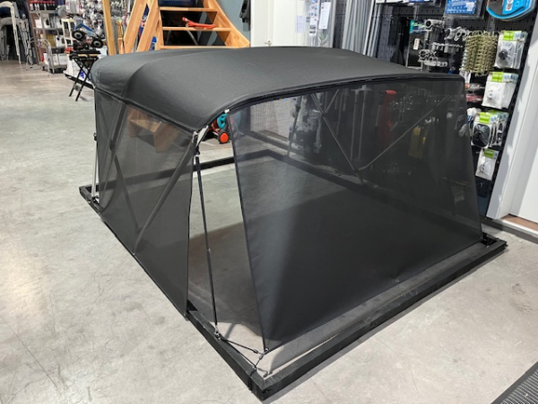 3 Stangen Bimini Top Deluxe Alu 215-228cm Breite