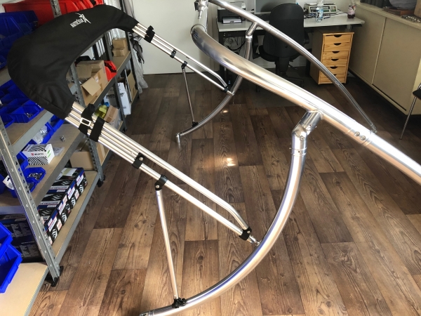 Wakeboard Tower Bimini Top "Back"