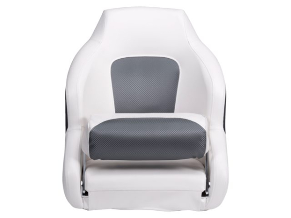 Bootssitz Bootsstuhl Steuerstuhl "Capitain De Luxe" Flip Up Kunstleder