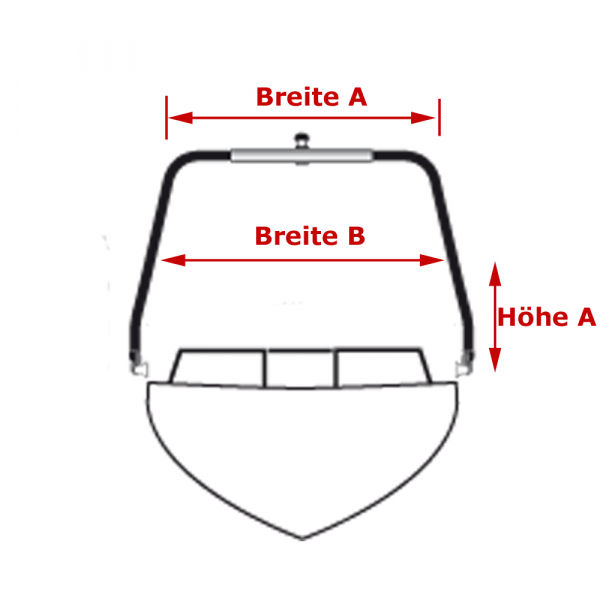 Wakeboard Tower Bimini Top "High"