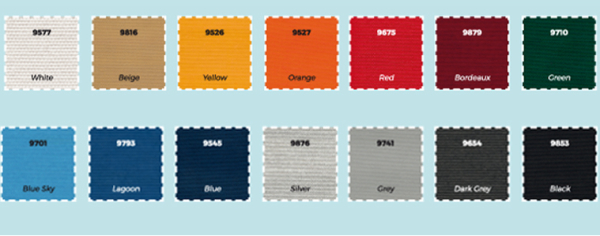 3 Stangen Bimini Top "Sport" Breite 215cm ±10cm