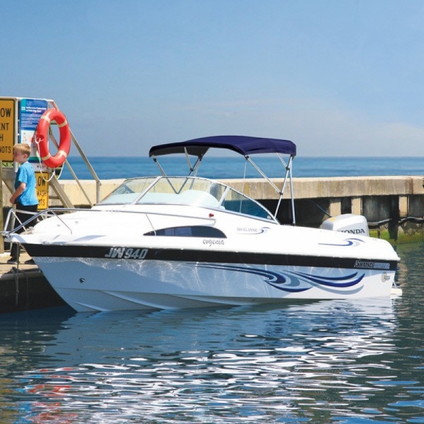 3 Stangen Bimini Top Whitewater Breite 150-170cm