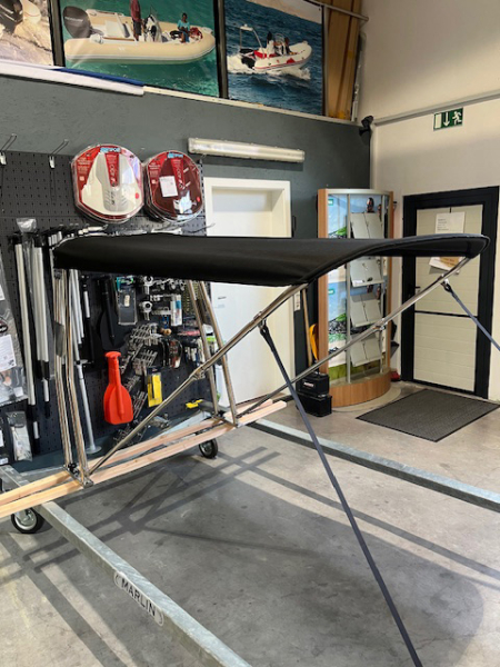 Bimini für Geräteträger "Motorboot" Stoff aus Sunbrella