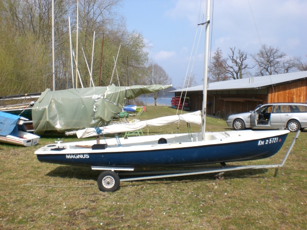 Segeljolle 505er mit Bodenseezulassung
