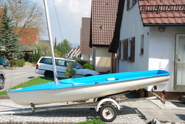Segeljolle 420er mit Bodenseezulassung