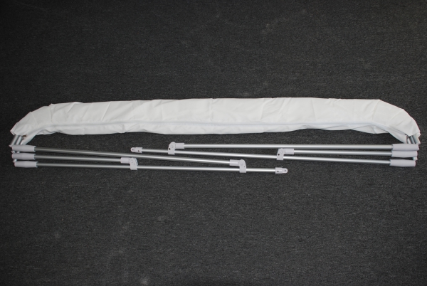 3 Stangen Bimini Top Light 140-150cm Breite 115cm Höhe