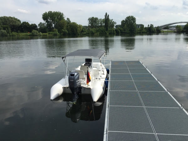 4 Stangen Bimini Top "Sport" Breite 150cm ±10cm