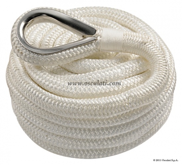 Robuste Festmacherleinen, gespleißt Ø20mm Länge 12m