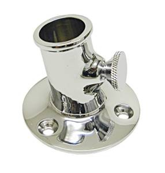 Flaggenstockhalter mit Rendelschraube Ø32mm