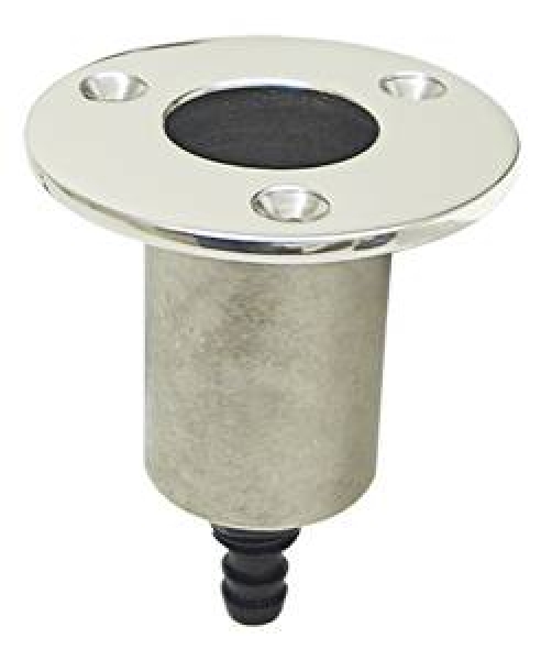 Messing verchromt zum Einlassen Ø25mm