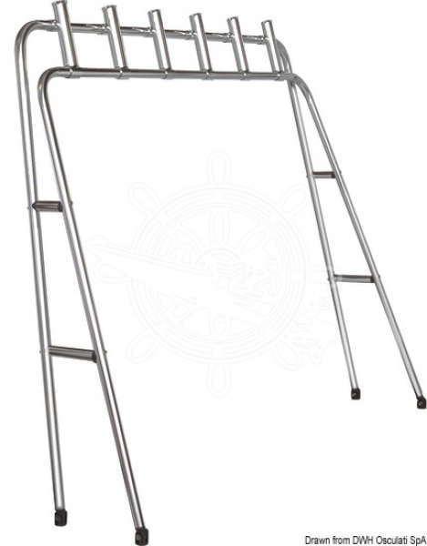 Klappbares Angelrutenrack