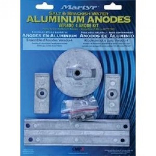 Mercury Verado Anode Kit Aluminium