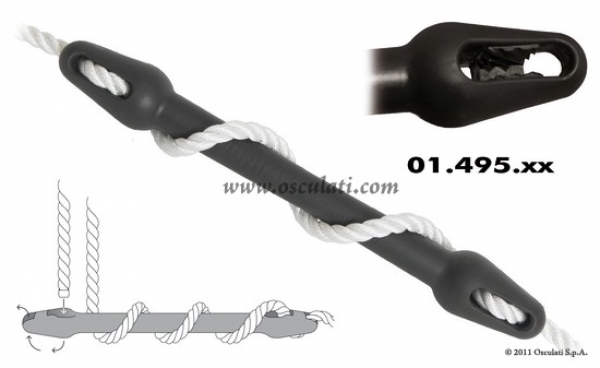 Original schwedischer Anlegepuffer UNIMER Länge 520mm