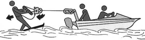 Panikhaken Wasserski