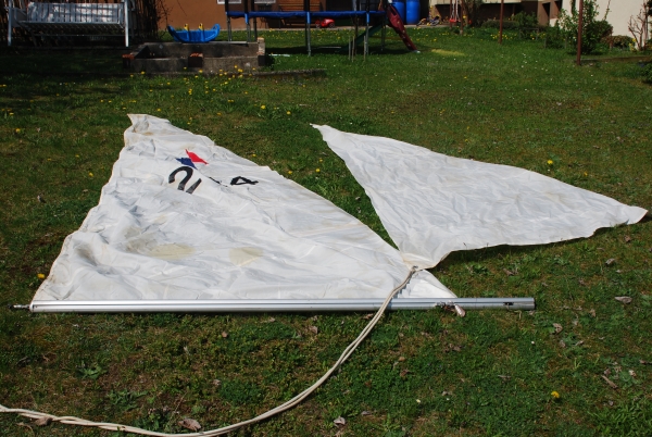 Segeljolle 420er mit Bodenseezulassung