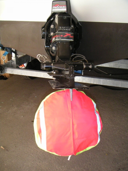 Propellerabdeckung für Bootspropeller mit Ø45cm Durchmesser