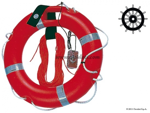 Rettungsring mit Zubehör zertifiziert gemäß MED