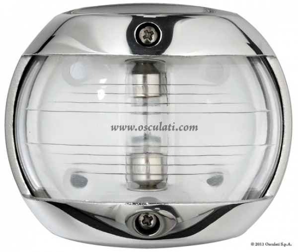 Serie COMPACT 12 Edelstahl hochglanzpoliert Typ 135° Hecklicht