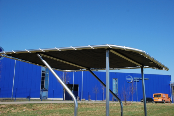 T-Top aus Eloxal Breite 140cm