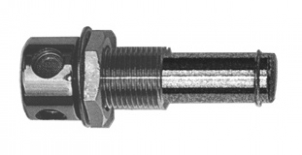 Tankentlüftung aus Edelstahl gerade