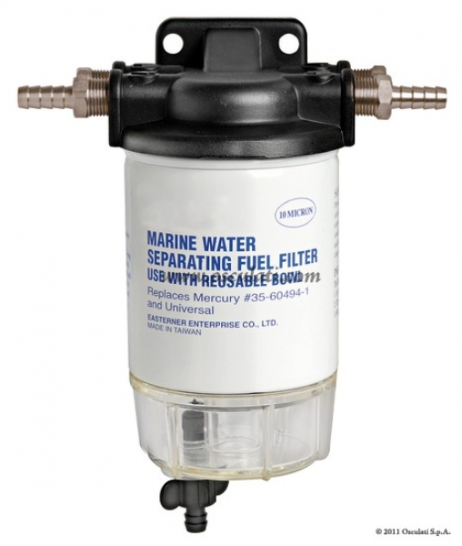 Treibstofffilter mit Wasserabscheider mit Halterung