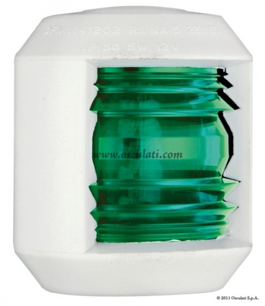 Navigationslichter "UTILITY Compact" Gehäuse weiß 112,5° rechts