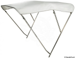 Edelstahl Bimini Top Osculati 215-225cm Breite